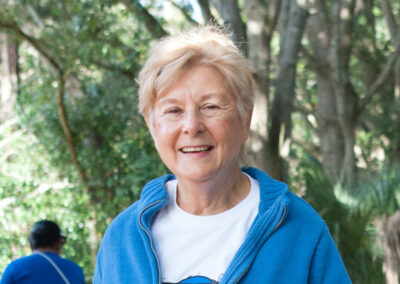 Woman Enjoying a Walk