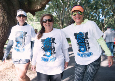 Three Women Enjoying Their Walk