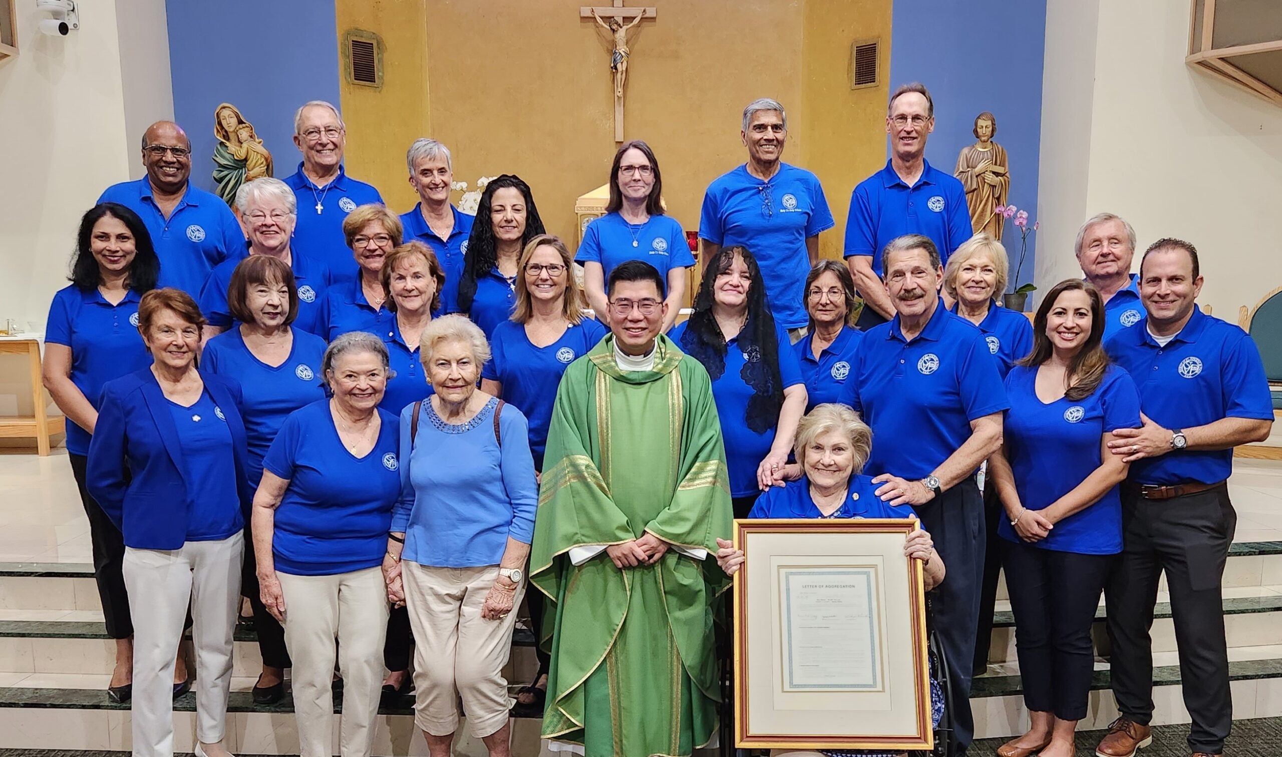2023 SVDP at Holy Family - Team Photo